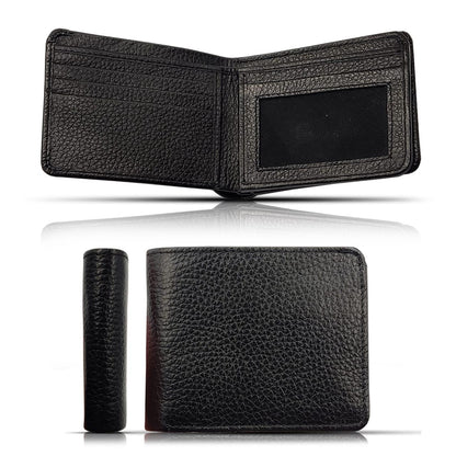 Premium 3-in-1 Leather Wallet with 1 year warrenty